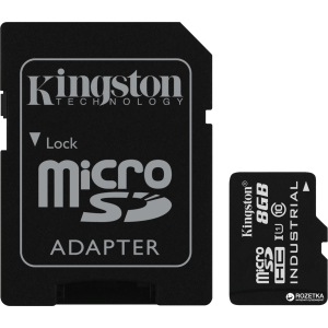 Kingston MicroSDHC 8GB Class 10 UHS-I + SD адаптер (SDCIT/8GB) в Ровно
