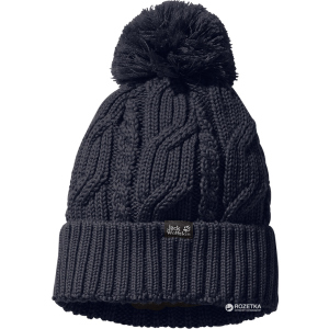 хороша модель Шапка Jack Wolfskin Stormlock Pompom Beanie 1905091-1010 (4055001262502)