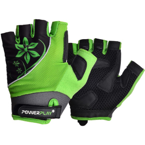 купити Велоперчатки жіночі PowerPlay 5281A XS Green (5281A_XS_Green)