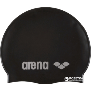 Шапочка для плавання Arena Classic Silicone 91662-55 Black (3468333887410) ТОП в Рівному