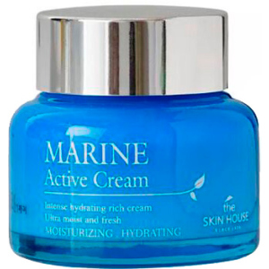 Крем The Skin House зволожуючий для обличчя з керамідами Marine Active Cream 50 мл (8809080822739) рейтинг