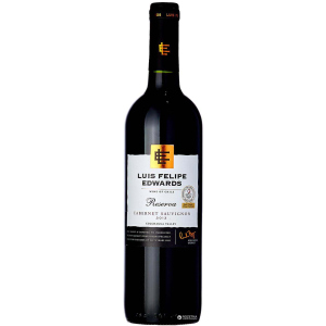 Вино Luis Felipe Edwards Cabernet-Sauvignon Reserva червоне сухе 0.75 л 13.5% (7804414381464) краща модель в Рівному