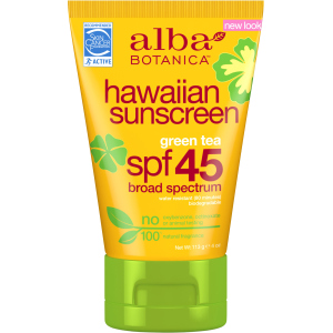 Відновлюючий сонцезахисний лосьйон Alba Botanica Гавайський SPF-45 113 г (724742008277) в Рівному