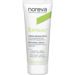 Відновлюючий крем Noreva Laboratoires Exfoliac Cream Reparatrice Зволожуючий 40 мл (3401378314831) краща модель в Рівному