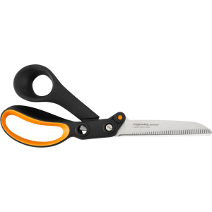 Ножиці для важкої роботи із зазубреним лезом Fiskars 24 см (1020223/879168) ТОП в Рівному