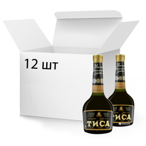Упаковка Бренди Тиса 6 лет выдержки 42% 0.5 л x 12 шт (4820139280519) в Ровно