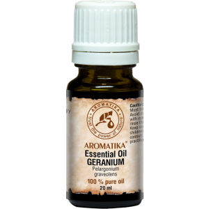 Ефірна олія геранієва Ароматика Geranium Essential Oil 20 мл (4820177022638) краща модель в Рівному