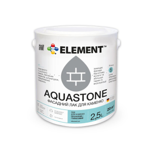 Фасадный лак Aquastone для камня "ELEMENT" 2.5 л в Ровно