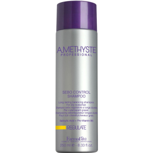 Шампунь Farmavita Amethyste Regulate Sebo Control Shampoo для жирної шкіри голови 250 мл (8022033016164) рейтинг