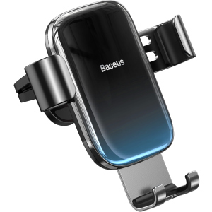 Автодержатель для телефона Baseus Glaze Gravity Car Mount Black (SUYL-LG01)