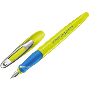 Ручка перова для правши Herlitz My.Pen Lemon-Blue Синя Лимонний корпус (10999779) в Рівному