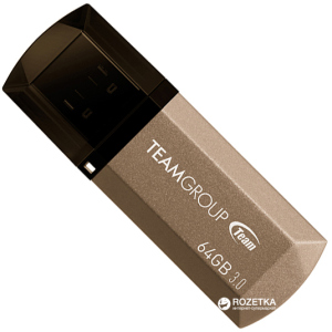 хороша модель Team C 155 64GB USB3.0 Золотий (TC155364GD01)