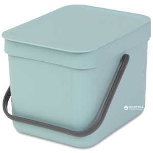 Відро для сміття Brabantia Sort&Go 6 л Mint (109645) в Рівному