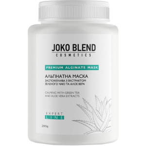 Альгинатная маска Joko Blend успокаивающая с экстрактом зеленого чая и алоэ вера 200 г (4823109401891) ТОП в Ровно