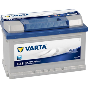 Автомобильный аккумулятор Varta Blue Dynamic 72А Ев (-/+) E43 (680EN) (572409068) лучшая модель в Ровно