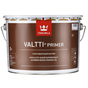 Грунтовка антисептическая TIKKURILA VALTTI PRIMER для древесины 9л надежный