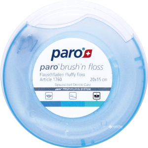 Зубна нитка та щітка суперфлос Paro Swiss brushn floss 20 x 15 см (7610458017609) в Рівному
