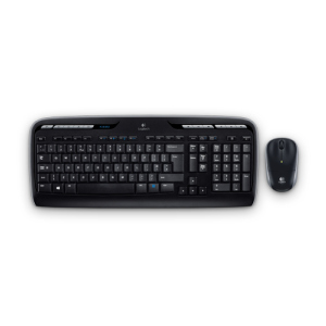 Комплект клавіатура + миша Logitech MK330 Wireless USB Black (920-003995) в Рівному