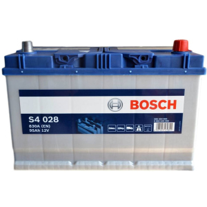 Автомобільний акумулятор Bosch 95Аh (-/+) ASIA Євро S4028 (830EN) (0 092 S40 280) в Рівному