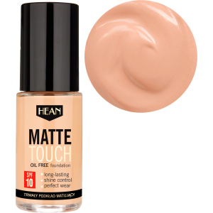 Основна основа Hean Matte Touch foundation 003 теплий бежевий 30 мл (5907474472317) краща модель в Рівному