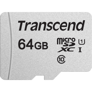 Transcend MicroSDXC 300S 64GB Class 10 UHS-I U1 без адаптера (TS64GUSD300S) ТОП в Рівному