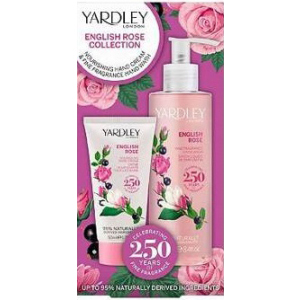 Набір для жінок Yardley English Rose Hand Wash and Hand Cream 50 мл + 250 мл (5056179301900) краща модель в Рівному