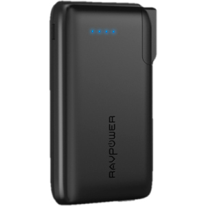 УМБ RAVPower 10050mAh Portable Charger with AC Plug Black (RP-PB066) ТОП в Ровно