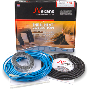 Тепла підлога Nexans TXLP/2R двожильний кабель 1500 Вт 8.8 - 11.0 м2 (20030017) краща модель в Рівному