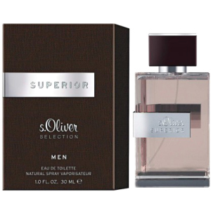 Туалетная вода для мужчин s.Oliver Superior Men 30 мл (4011700858002) в Ровно