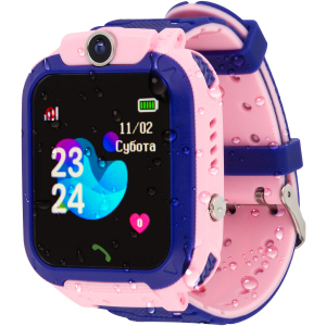 Смарт-годинник Atrix Smart Watch iQ1500 Aquatic Cam GPS Pink (iQ1500 Pink) ТОП в Рівному