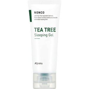 Маска для обличчя A'pieu Nonco Tea Tree Sleeping Gel з олією чайного дерева нічна 80 мл (8809581460546) в Рівному