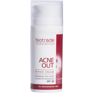 Відновлюючий крем Biotrade Acne Out SPF 30 30 г (3800221840761) краща модель в Рівному