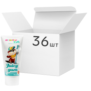 Упаковка зубной пасты Bioton cosmetics Juicy Gum 50 мл х 36 шт (4820026152783) ТОП в Ровно