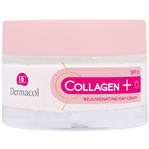 хорошая модель Крем Dermacol Collagen Plus дневной омолаживающий интенсивный SPF10 50 мл (8595003110310)