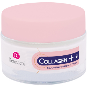 Крем Dermacol Collagen Plus ночной омолаживающий интенсивный 50 мл (8595003110341)