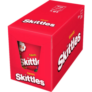 Упаковка драже Skittles Фрукты 95 г x 18 шт (4009900517294) лучшая модель в Ровно