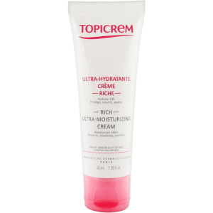 Ультраувлажняющий крем Topicrem Rich Ultra-Moisturizing Cream для сухой и чувствительной кожи лица 40 мл (3700281703320) в Ровно