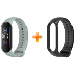 Xiaomi Mi Band 5 MiJobs Dual Color Water Green/Black (MJ5-DSS017WGB) в Ровно