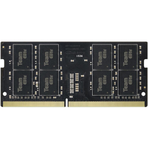 Оперативна пам'ять Team Elite SODIMM DDR4-3200 8192MB PC4-25600 (TED48G3200C22-S01) краща модель в Рівному