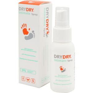 Дезодорант для інтимного догляду Dry Dry Intimate Spray 50 мл (7350061291156) ТОП в Рівному