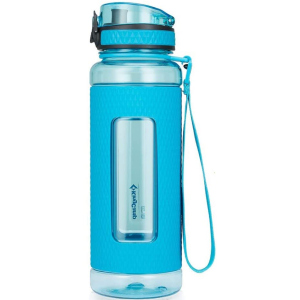 Пляшка для води KingCamp Silicon Tritan Bottle KA1144 1 л Royal blue (KA1144_ROYALBLUE)