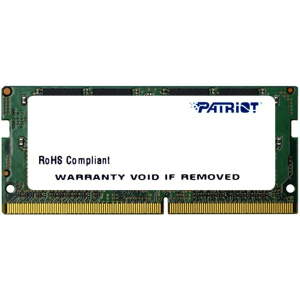 Оперативна пам'ять Patriot SODIMM DDR4-2666 8192MB PC4-21300 Signature Line (PSD48G266681S) ТОП в Рівному