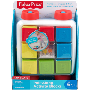 Игрушка-каталка Fisher-Price Яркие кубики (GJW10) лучшая модель в Ровно