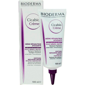 Восстанавливающий крем для лица и тела Bioderma Cicabio Soothing Reparing Cream 100 мл (3401397163496)