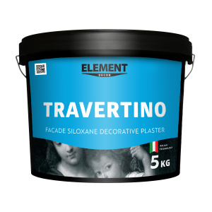 Фасадна декоративна штукатурка TRAVERTINO "ELEMENT DECOR" 5 кг ТОП в Рівному