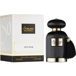 хорошая модель Парфюмированная вода для женщин Fragrance World So Black Nuit D'Or 100 мл (6291106484724)