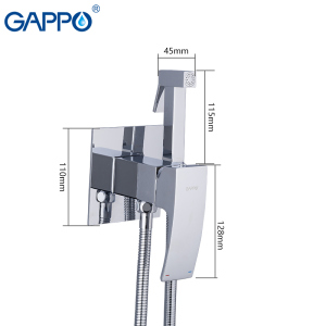 Змішувач для гігієнічного душу Gappo Jacob G7207-1 краща модель в Рівному