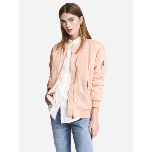 Бомбер H&M 4279515-ACUH 46 Бледно-розовый (3000001827917) ТОП в Ровно