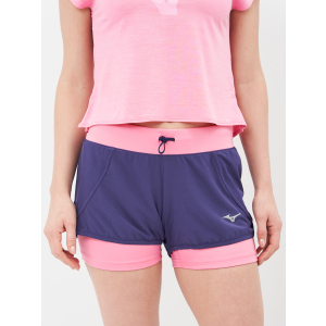 Спортивні шорти Mizuno MUJIN 4.5 2in1 SHORT J2GB928312 XS (5054698686218) краща модель в Рівному