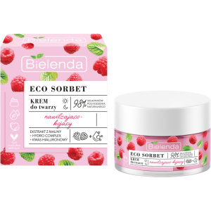 Крем для лица Bielenda Sorbet Raspberry Увлажняющий Успокаивающий 50 мл (5902169042738)